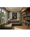 SAXOFON-CUADRO LUZ LED 80X120